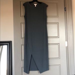 Blue gray 3/4 length dress by Leith